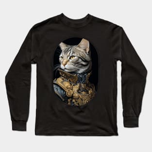 Cat Knight Long Sleeve T-Shirt